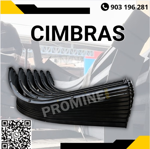 Servicio de suministro de cimbras metálicas para minería subterránea