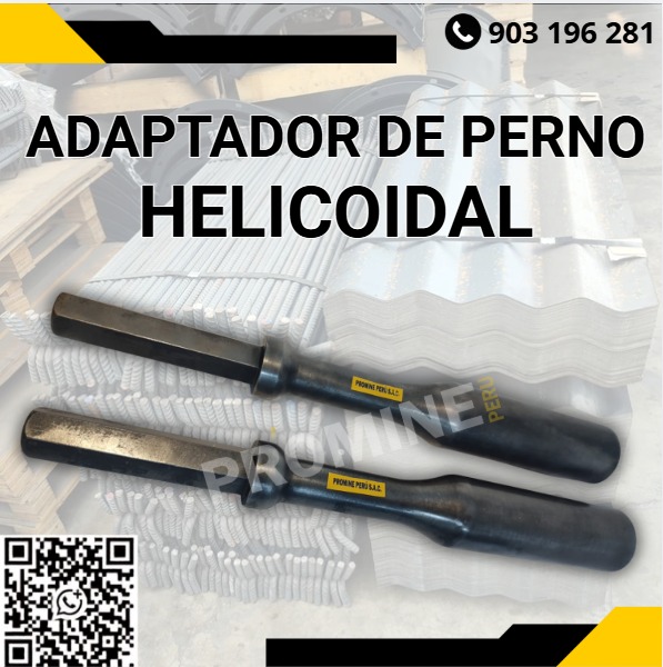 Sale of rotation adapters for helical bolts