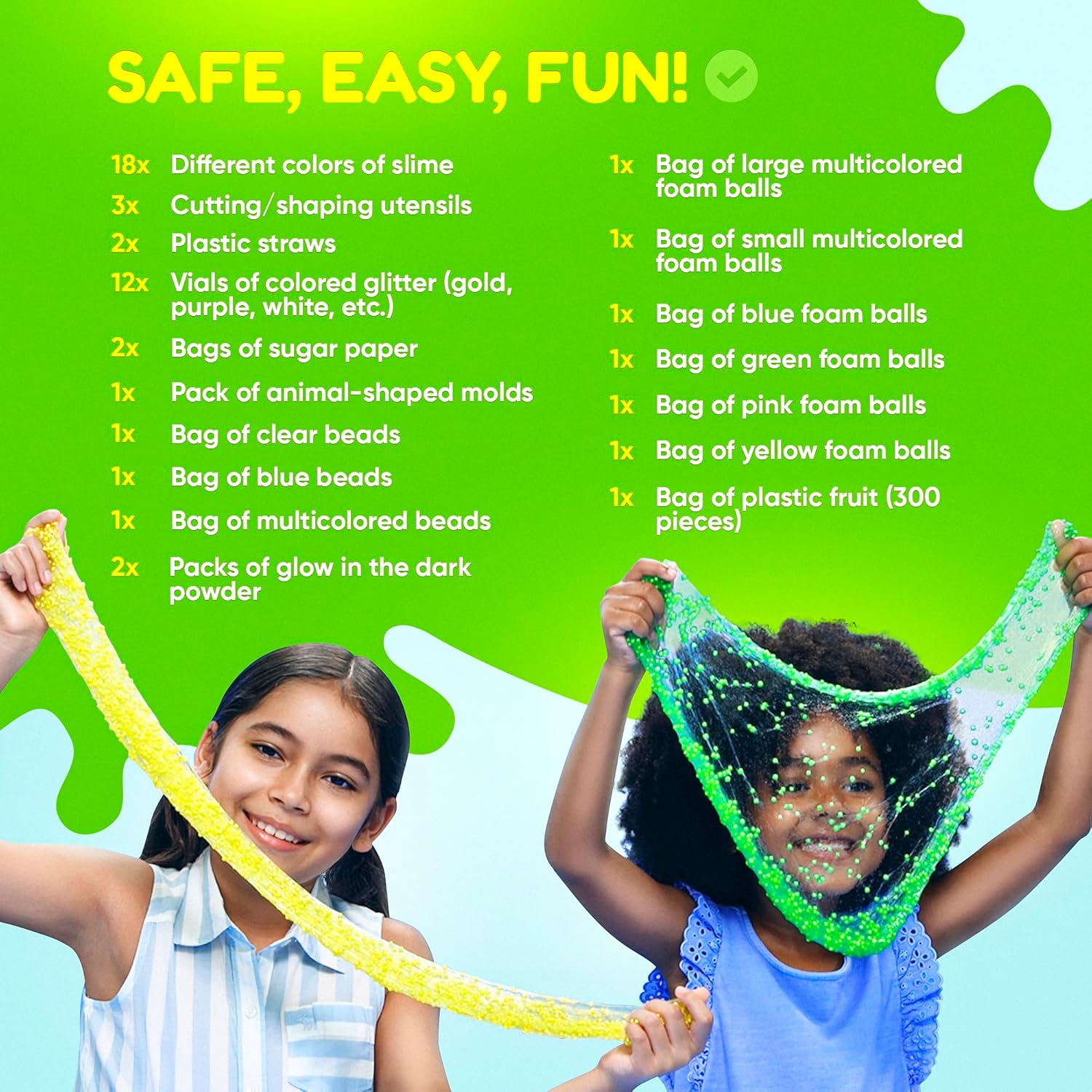 Kit de fabricación de slime Ultimate Slime DIY para niños de 7 a 12 años63700285022081124