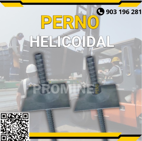 Servicio de venta de pernos helicoidales estructurales