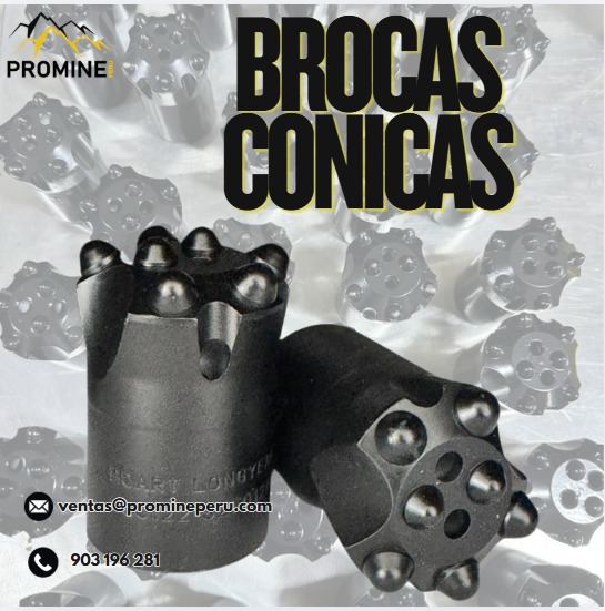 Servicio Profesional de Brocas Cónicas para Alta Dureza