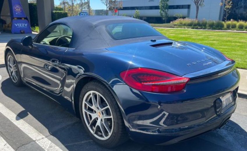 2014 PORSCHE BOXSTER CONVERTIBLE 2D63604879977729121