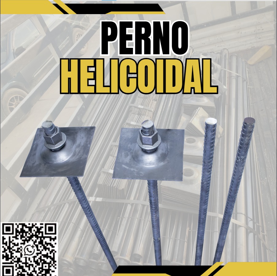 Venta de Pernos Helicoidales con Envíos Garantizados