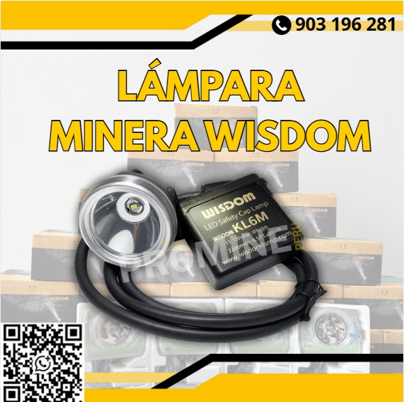 Venta de lámparas mineras LED inalámbricas con garantía