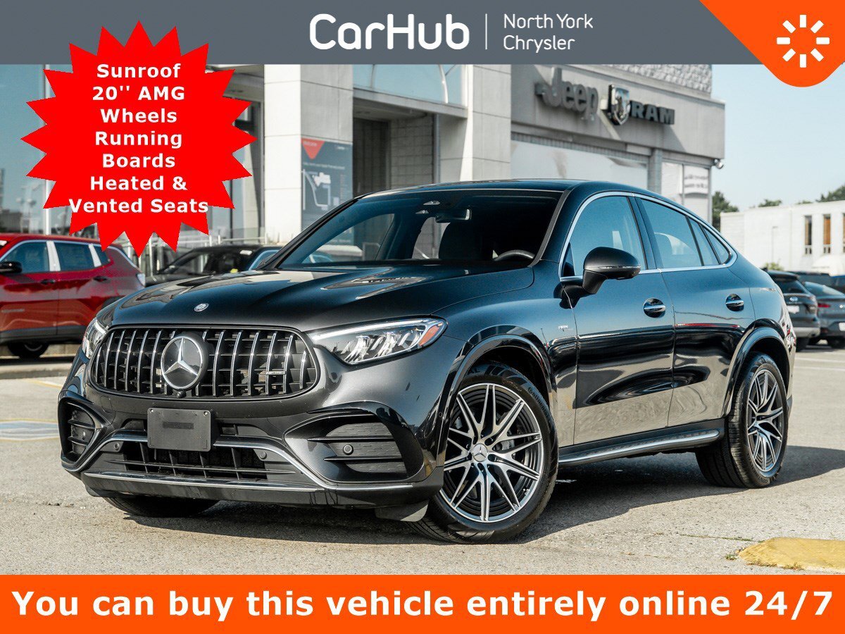 2025 Mercedes-Benz GLC AMG 43 Sunroof 20'' AMG Wheels Running Boards Vent
