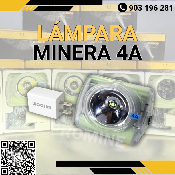 Servicio de cotización urgente para lámparas mineras