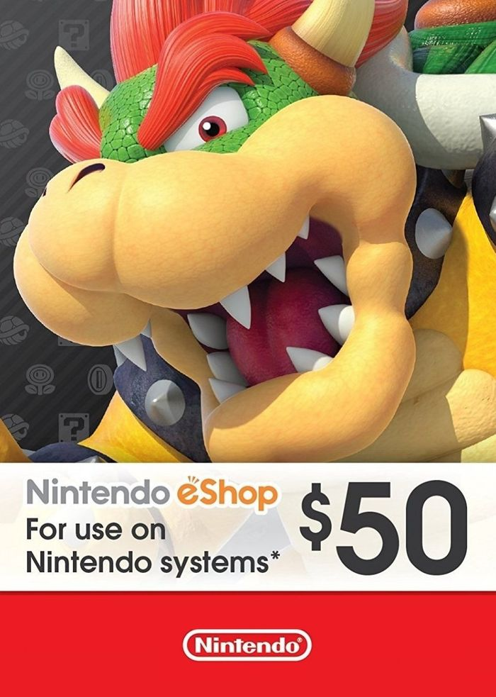 50 USD Nintendo eShop Card Key UNITED STATES62968468246147125