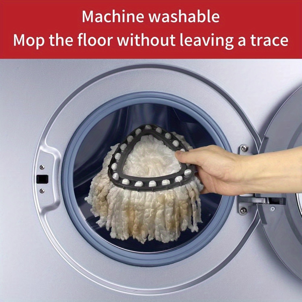 Spin Mop Replace Head Base, Handle Compatible with O Cedar EasyWring Microfiber Spin Mop,6 Mop Refills Replacement Heads, 30-58" Mop Handle and 1 Mop Base Combo Set64773450470530125