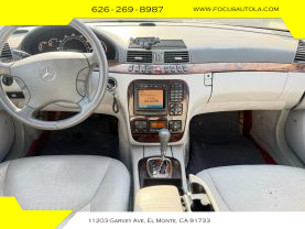 2000 MERCEDES-BENZ S-CLASS63777679986945121