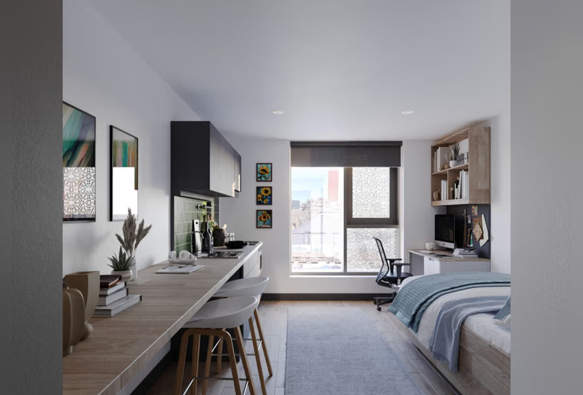 Leonardo, Leeds  Gold Studio – Loft