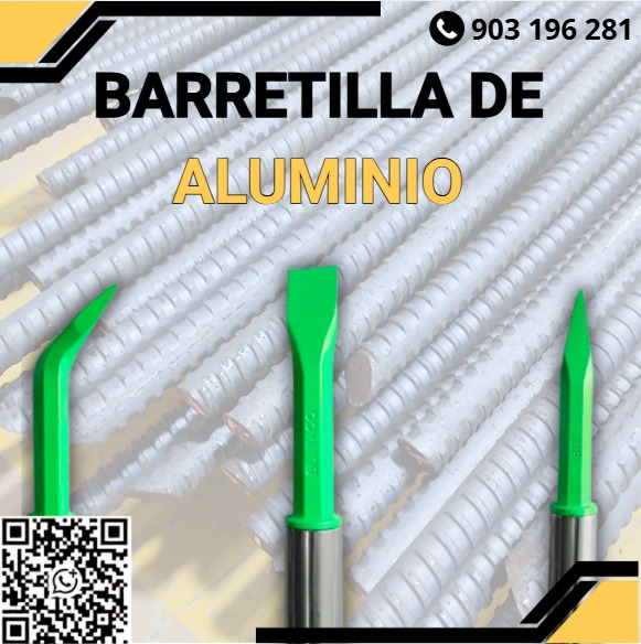 Venta de barretillas de aluminio para desate de rocas