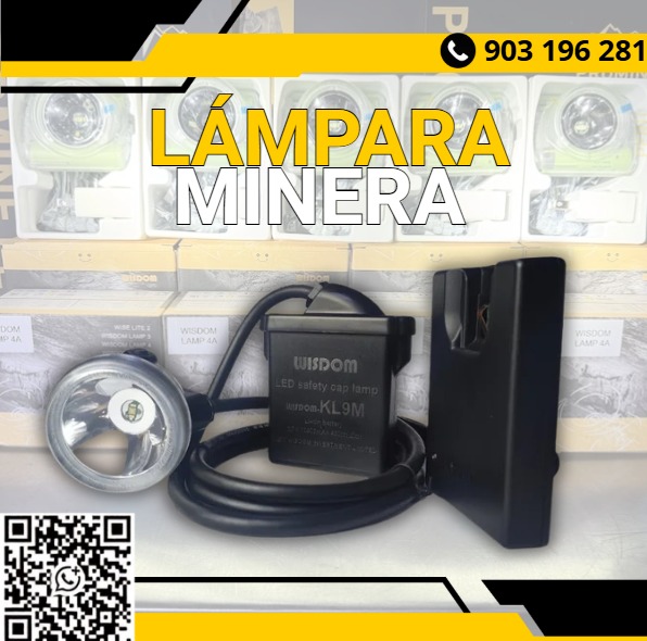 Servicio de venta de lámparas mineras inalámbricas LED