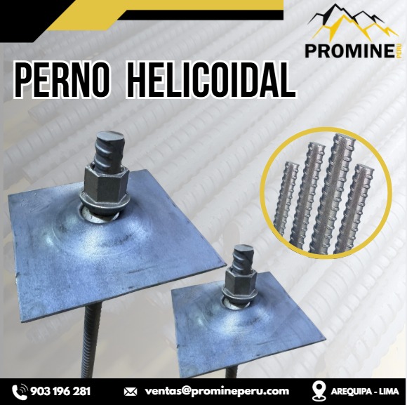 HELICAL BOLT - PROMINE PERU