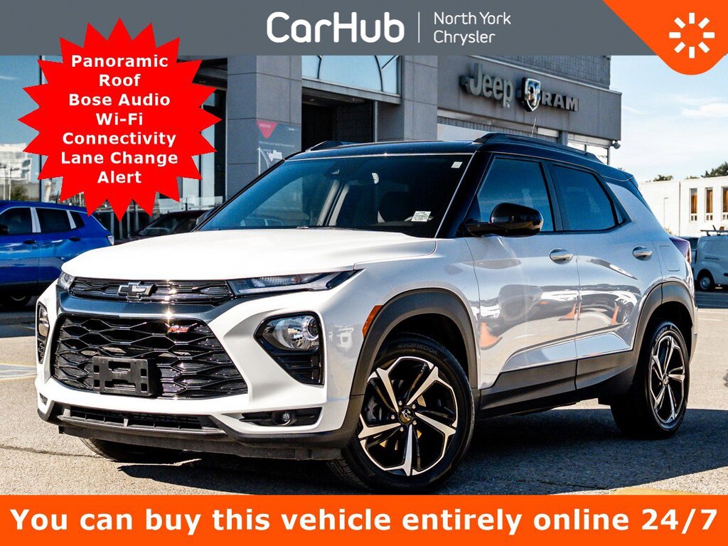 2023 Chevrolet Trailblazer RS AWD Panoroof Bose Audio Wi-Fi Connectivity Lane