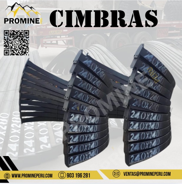 Servicio Profesional de Cimbras de Acero para Túneles