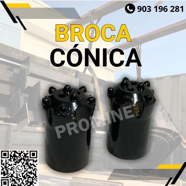 Venta de brocas de perforación minera con botones