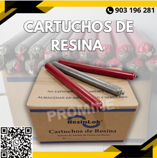 Servicio de venta de cartuchos de resina