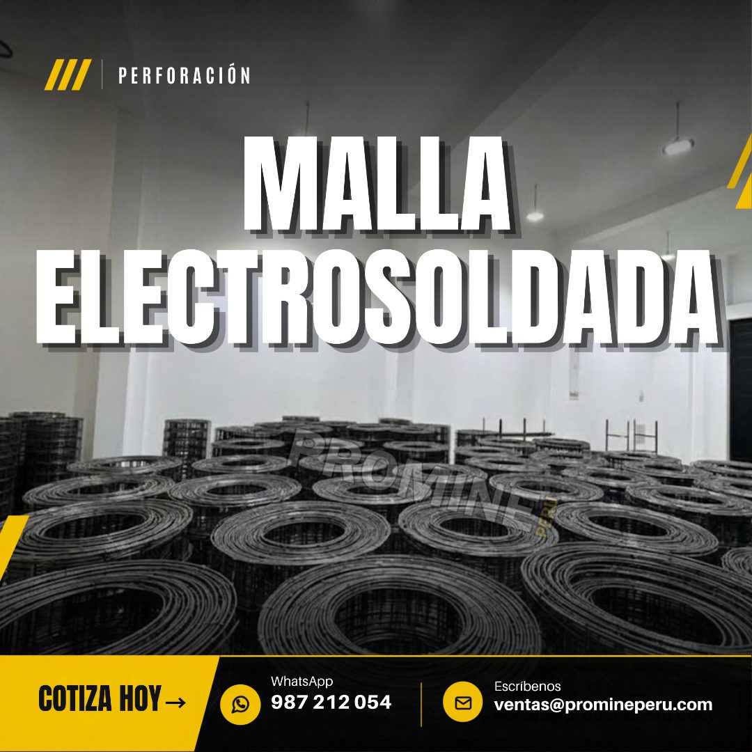 Servicio de perforación para instalación de malla electrosoldada