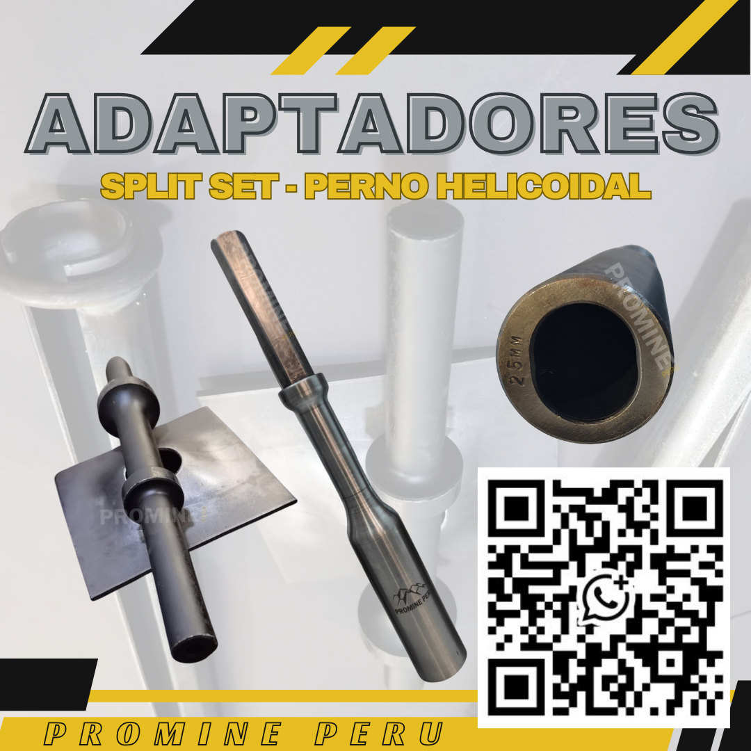 Adapters for Split Set and Helical Bolt480566864018810880
