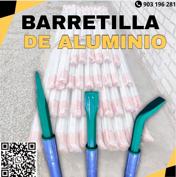 Servicio de cotización para barretillas de aluminio mineras