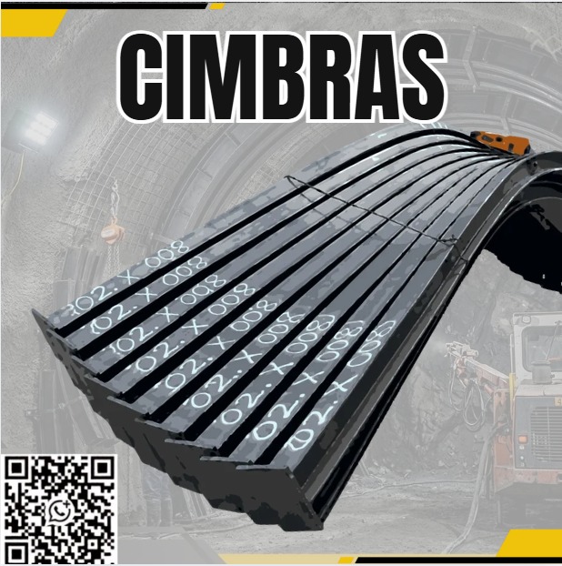 Servicio de suministro de cimbras metálicas para túneles