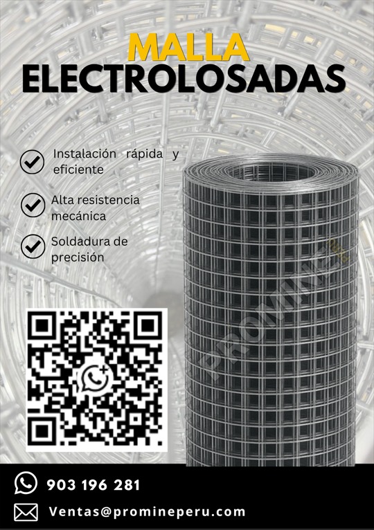 Malla Electrosoldada para Minería y Construcción | PROMINE PERÚ