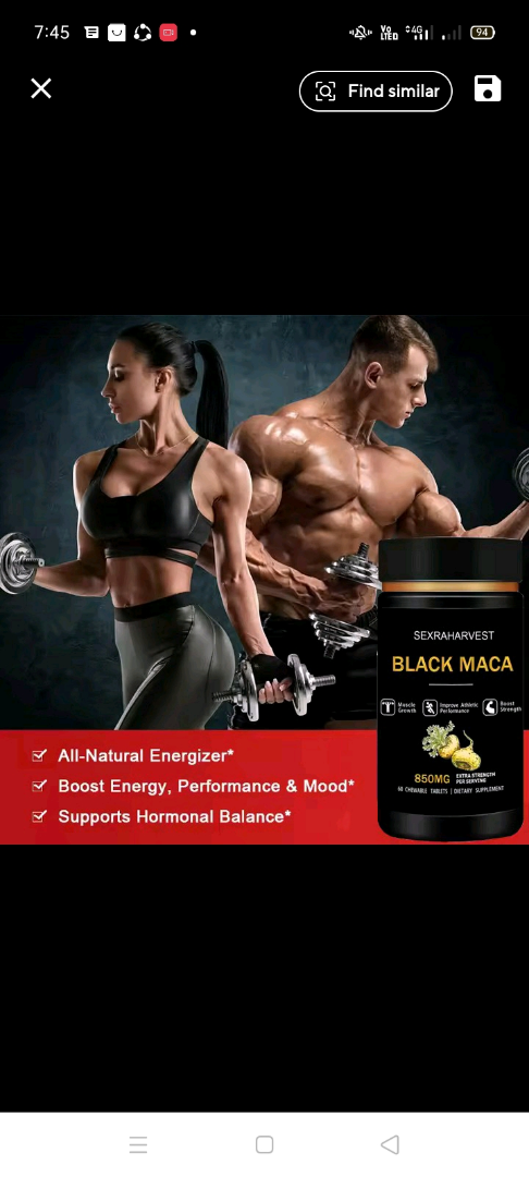 Natural Black Maca Tablet, Maca Capsule forHealth,Pen -Is Enlargement, Energy, Endurance Mus.✓63416462324865120