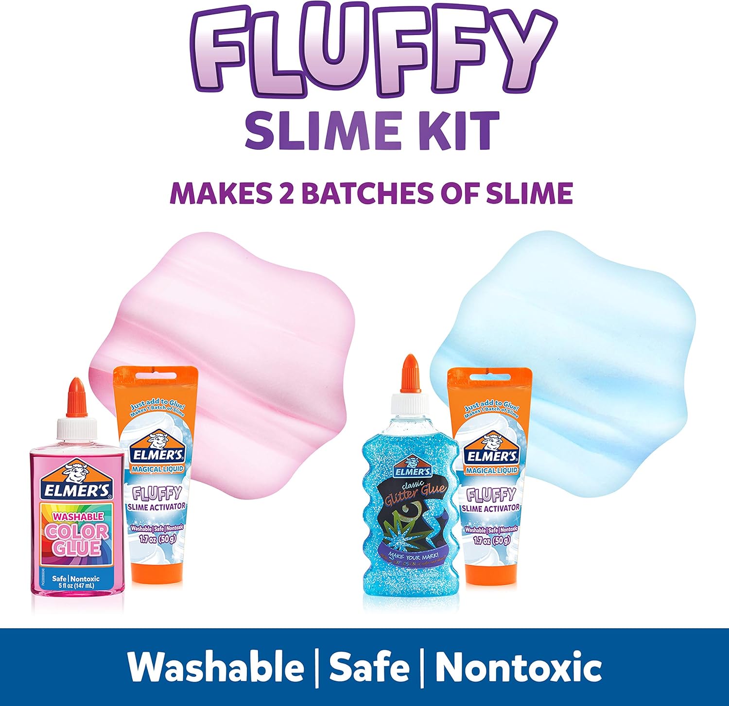 Elmer’s Fluffy Slime Kit63700766690819122