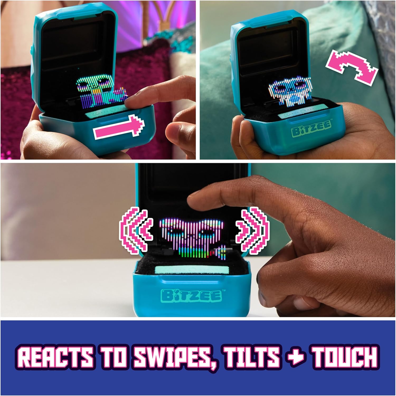 Magicals Personajes Interactivos Dentro de Reacts a Toque Juguete Digital para Niños a Partir de 5 Años (Caja Abierta)63679162076673121