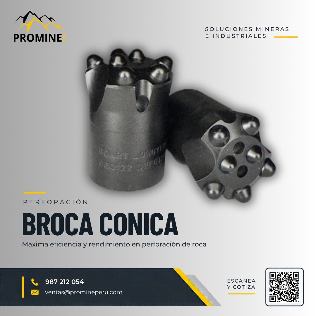Rock Drilling Service with Conical Bits