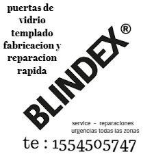 Urgent fabrication and repair of blindex doors te115450574764520463115651120
