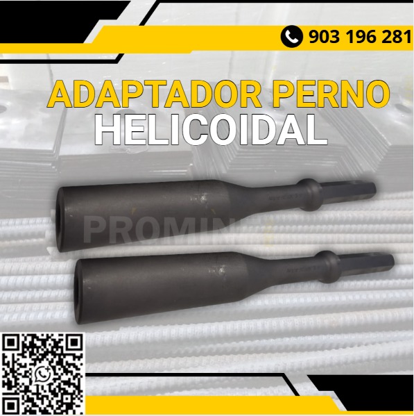 Sale of Helical Bolt Adapters for Mining Anchoring