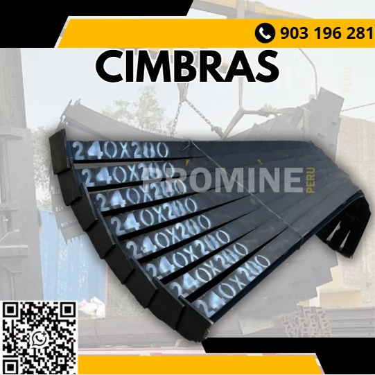 Servicio de suministro de cimbras metálicas para túneles