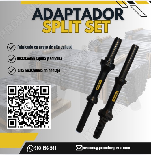 Proporcionar Adaptador Split Set para Minería Servicio