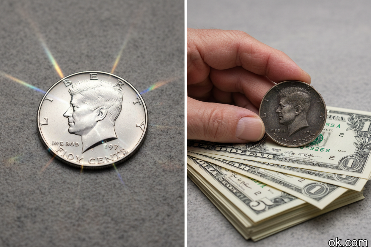 Image 3: A split-screen photorealistic image. On the left, ...