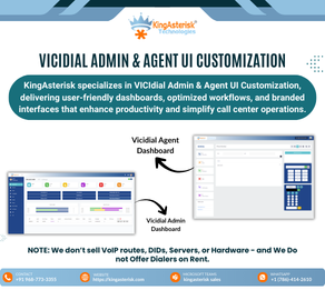 VICIdial Admin & Agent UI Customization65392156532482120