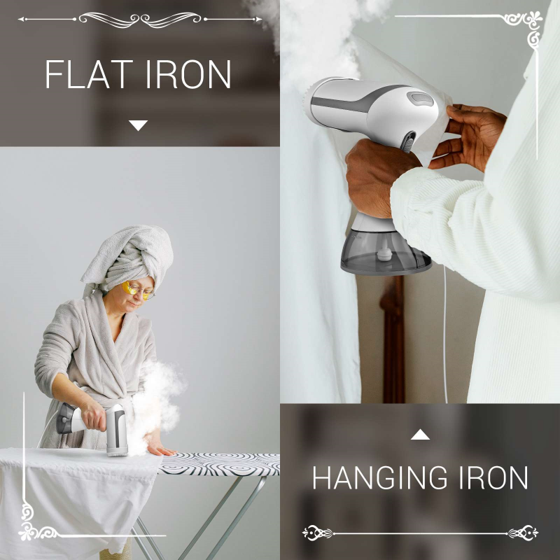 Garment Steamer Clothes Cleaning and Steaming White for Traveling64594519881857122