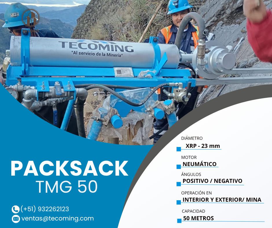 Servicio de Perforación Diamantina para Minería con Equipos TMG 50