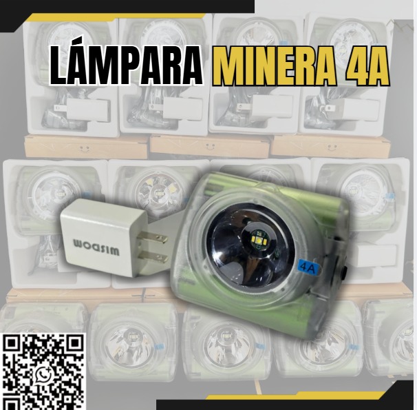 Servicio de venta de lámparas mineras portátiles
