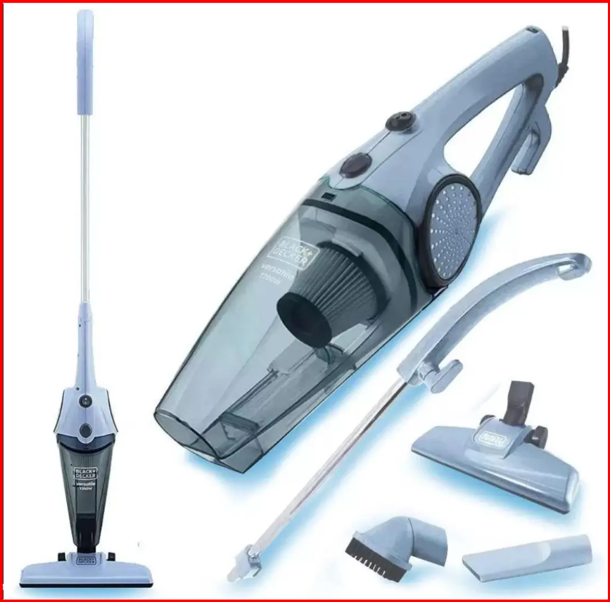 Aspirador Vertical Black & Decker com Acessórios