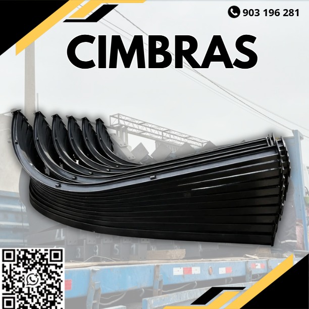 Servicio de Cimbras Metálicas para Sostenimiento Pesado