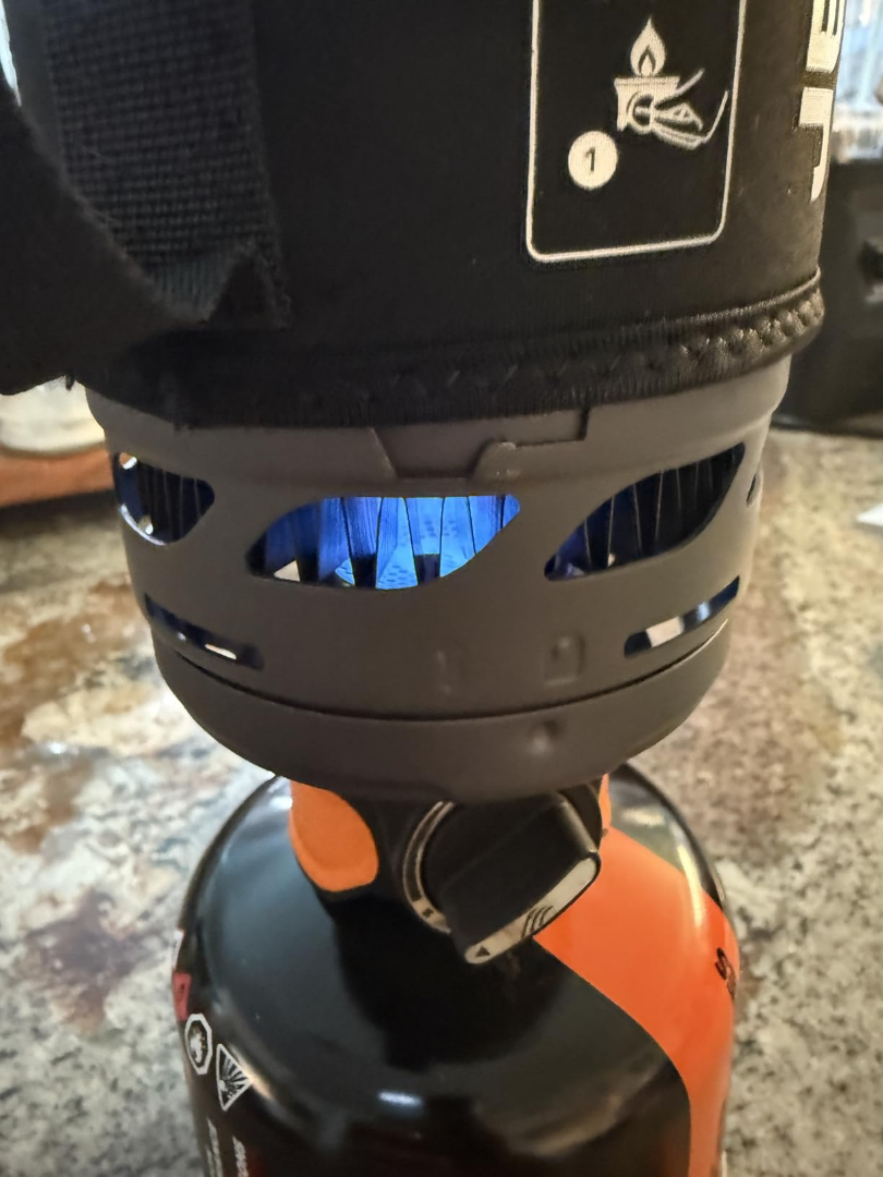 Estufa portátil Jetboil Flash 1.0L, usada - Excelente estado63115180752641122