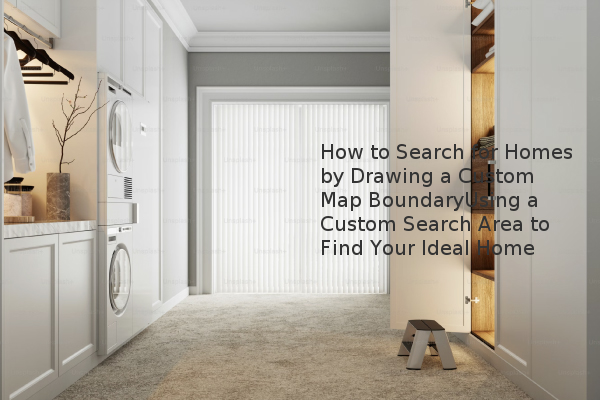 How to Search for Homes by Drawing a Custom Map Boundary Using a Custom ...