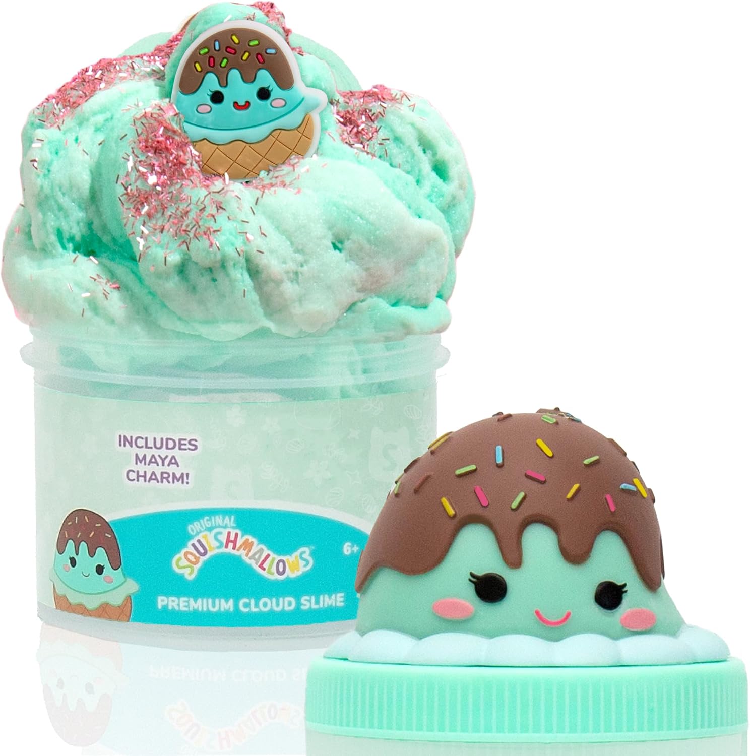 Maya The Ice Cream Premium Cloud Slime, aroma a chocolate para niños de 8-12 años63700691807875120