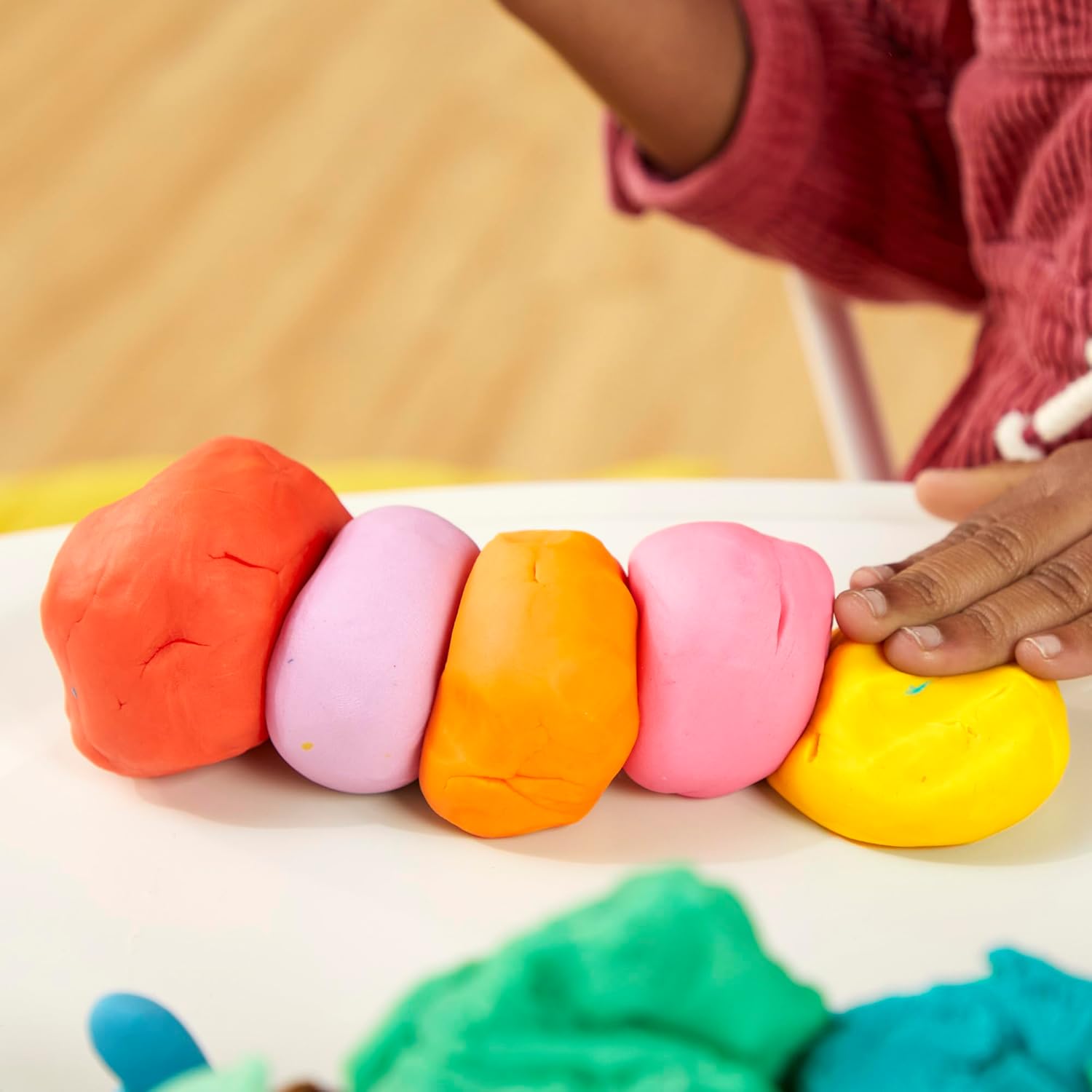 Play Doh Modeling Compound 10 Pack Case of Assorted Colors, Non-Toxic  Party Favors Ages 2+(Open Box)63678636541825123