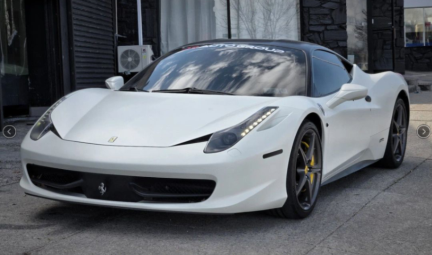 2015 FERRARI 458 ITALIA COUPE 2D63392398300929120