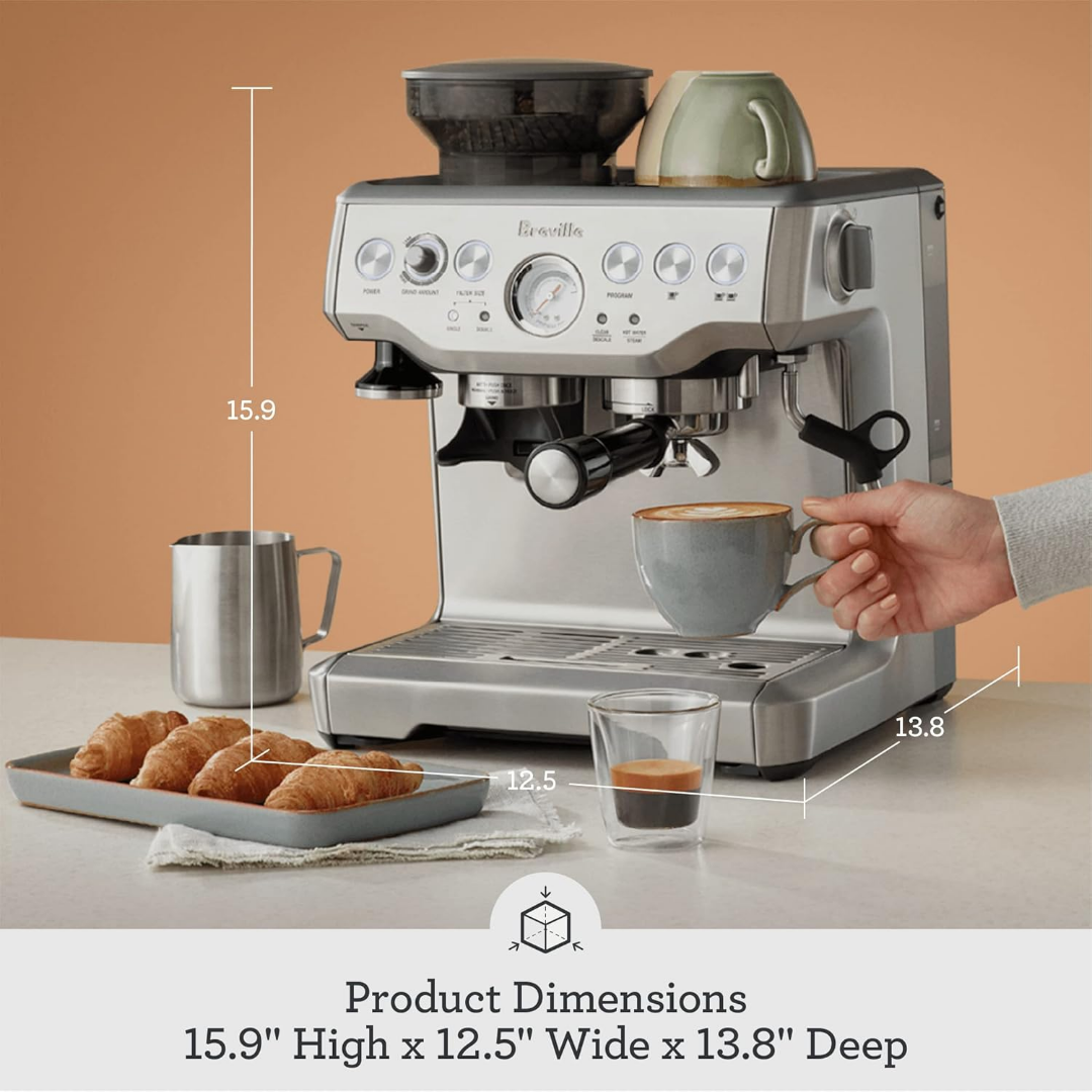 Máquina de espresso Breville Barista Express BES870XL, usada - Excelente estado63070732281857121