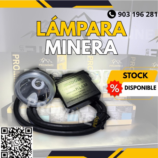 Venta de lámpara minera inalámbrica profesional