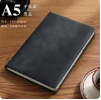 A5 leather notebook