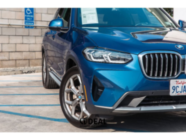 2022 BMW X3 X3 sDrive30i63322607370115123